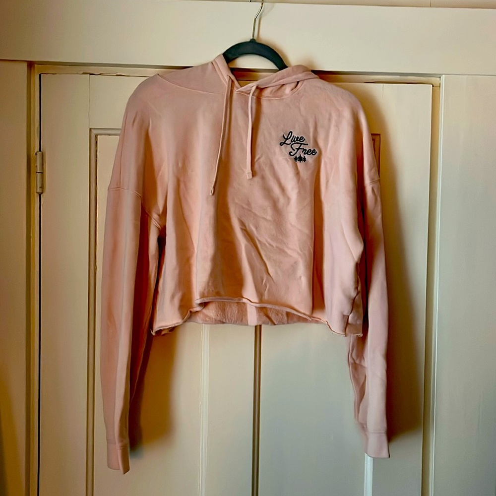 ‘MERICA Clothing Co. Cropped Hoodie